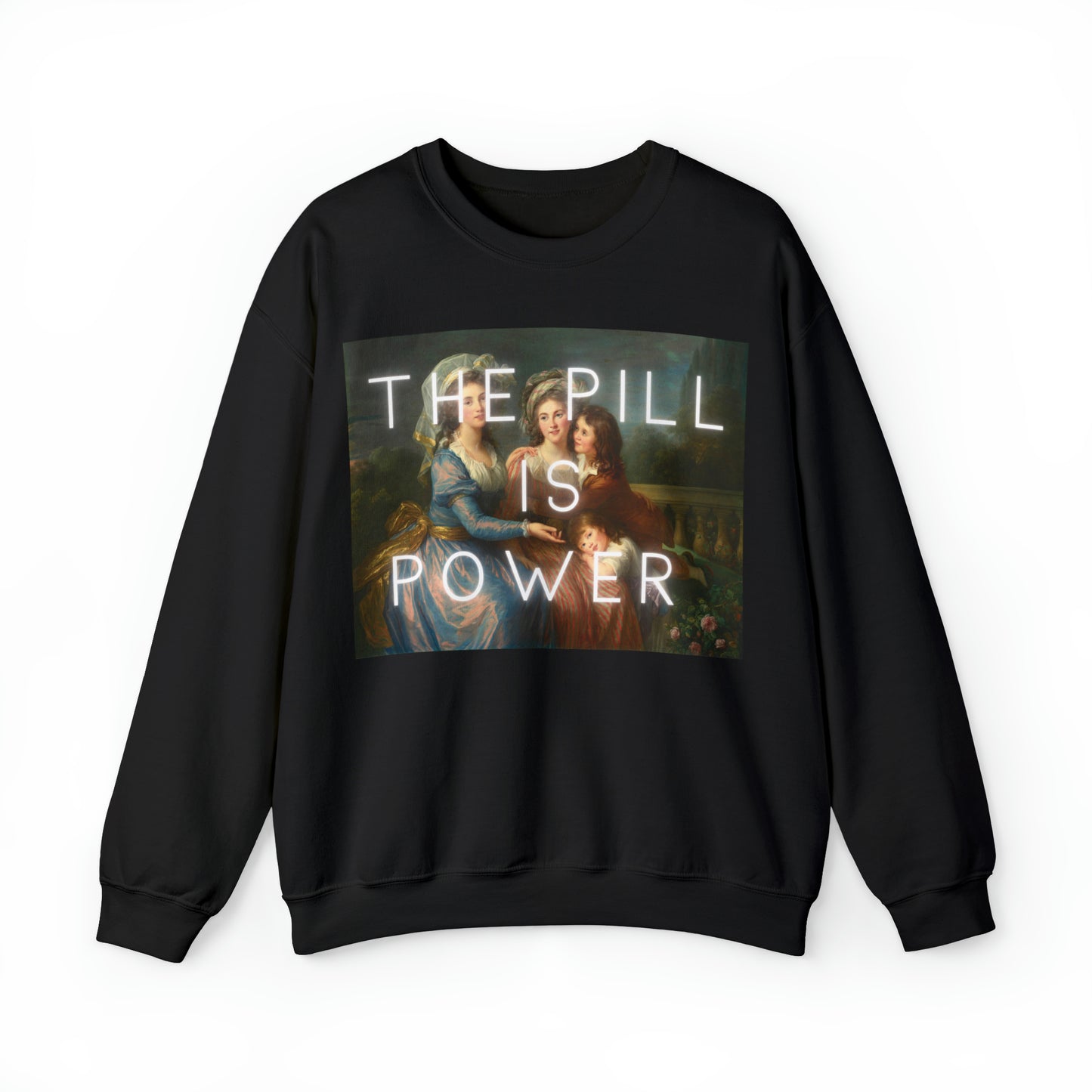 The Pill is Power - Unisex Crewneck Sweatshirt