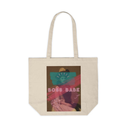 BOSS BABE - Canvas Shopping Tote