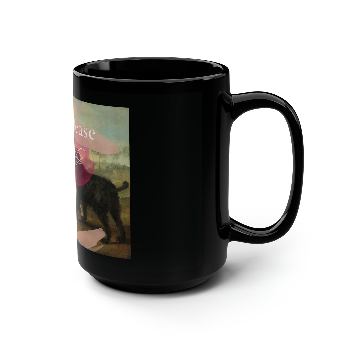 b*tch, please - Black Mug, 15oz