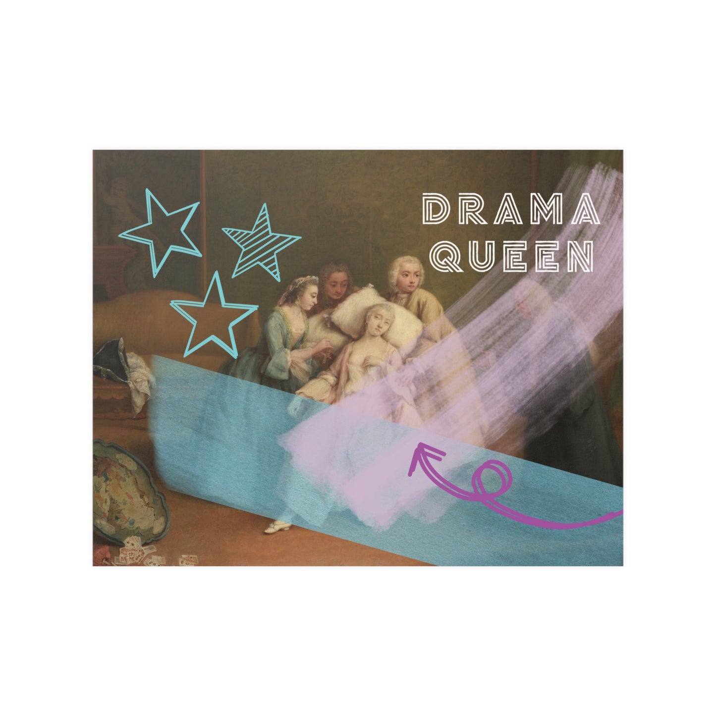 DRAMA QUEEN - Poster Print