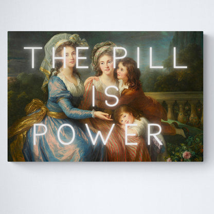 Printable Wall Art: The Pill is Power