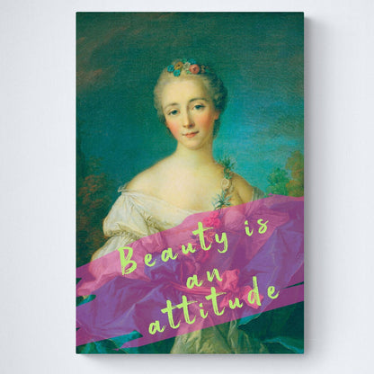 Printable Wall Art: Beauty is an attitude