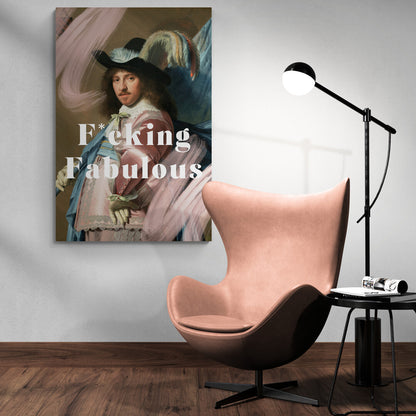 F*cking Fabulous - Canvas Print